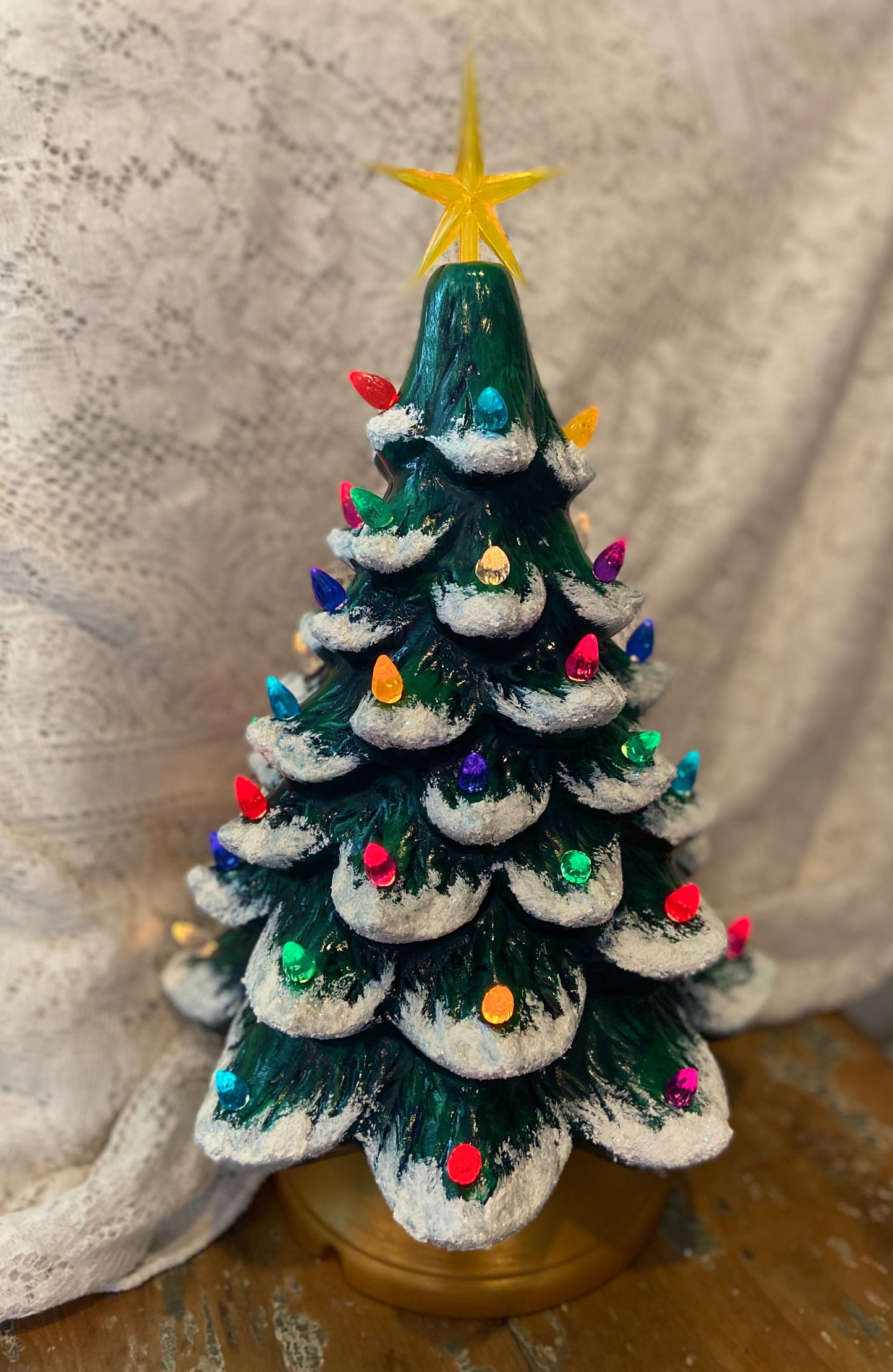 Ceramic Christmas Tree Painting Workshop . Wednesday December 20 . Twin Petrels Seltzer Co.
