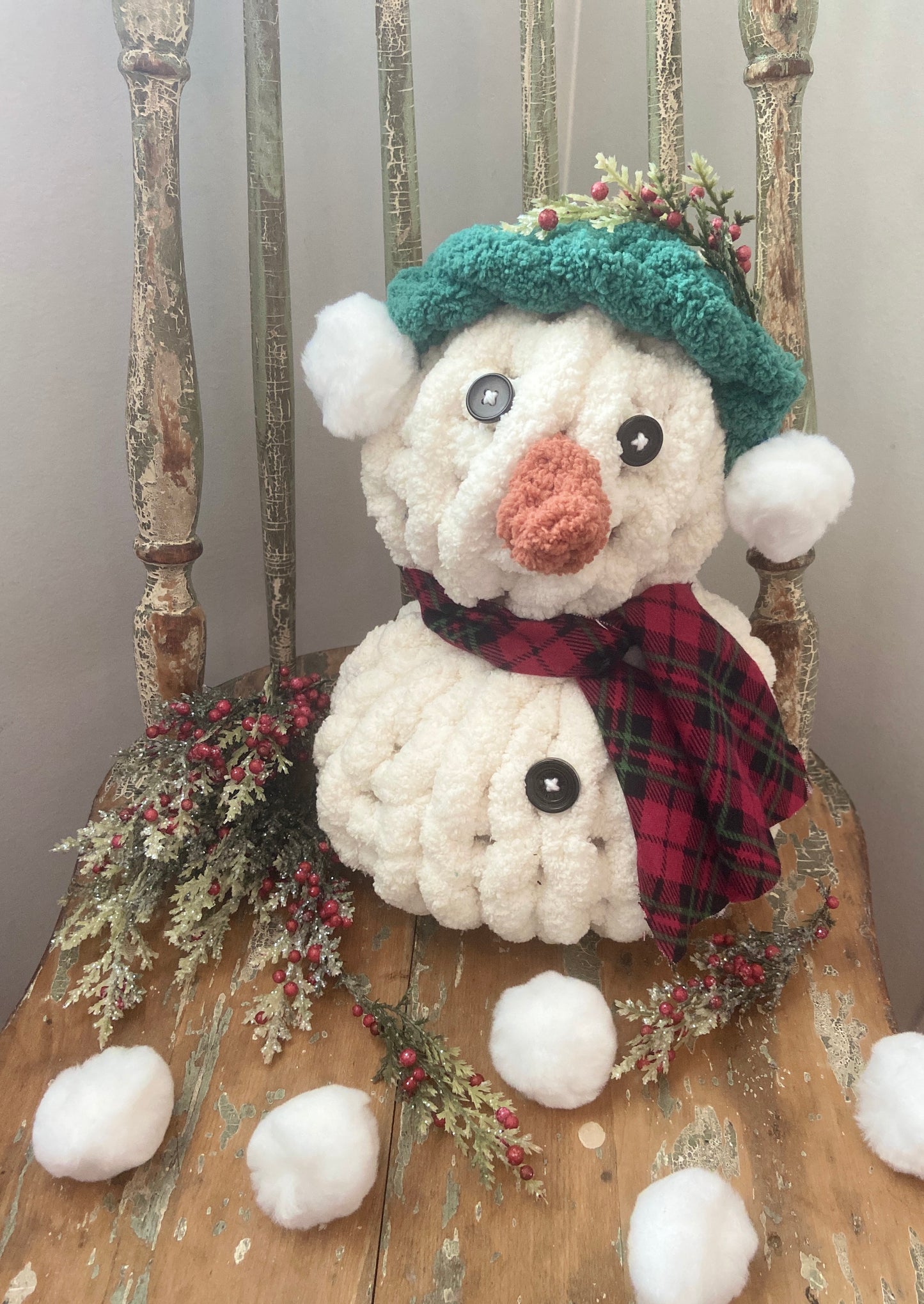 Chunky Knit Snowman Workshop . Wednesday December 6 . Lilly Belle Meads