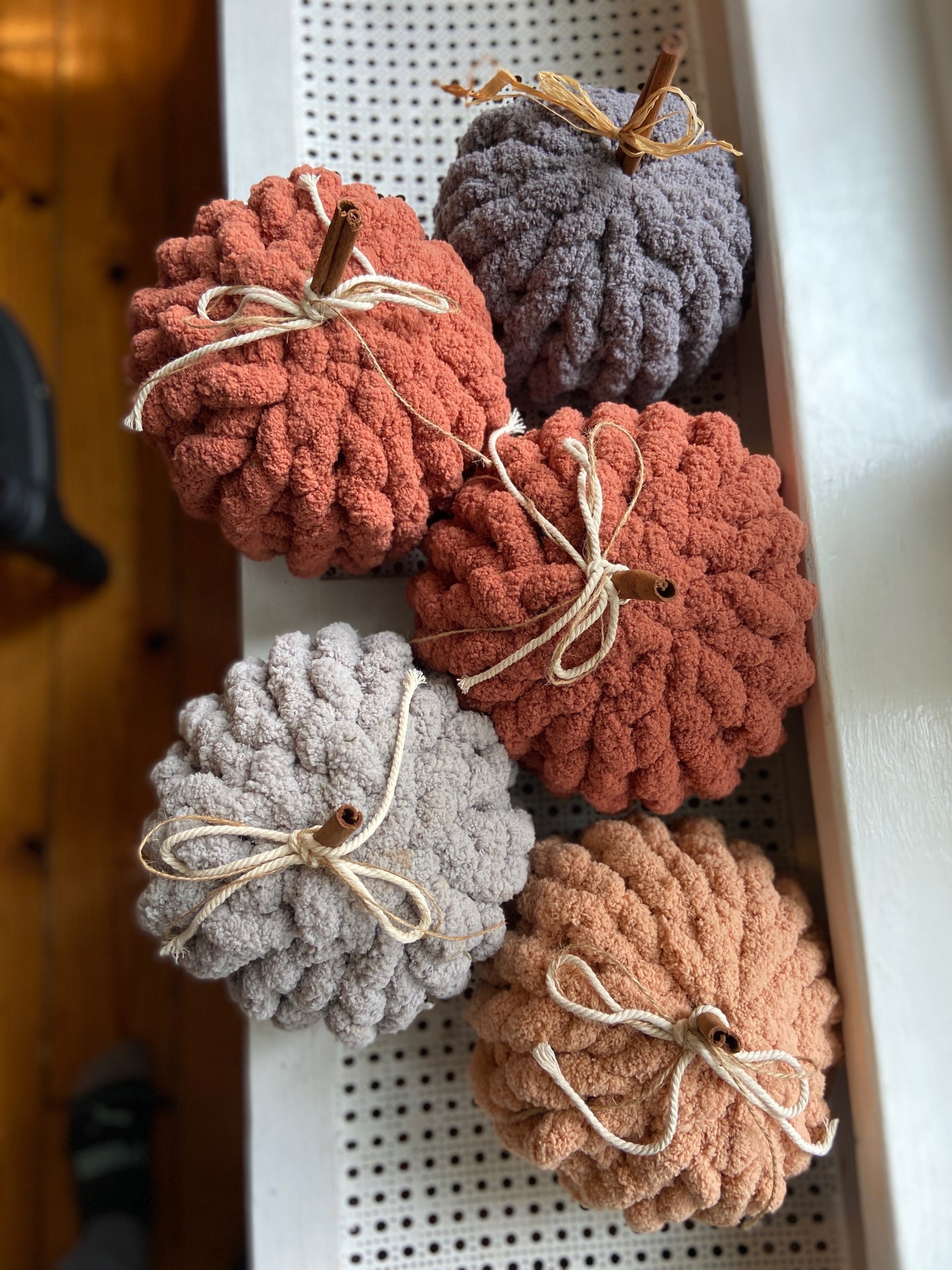 Chunky Knit Pumpkin Workshop . Thursday October 12 . Brazen Brewing