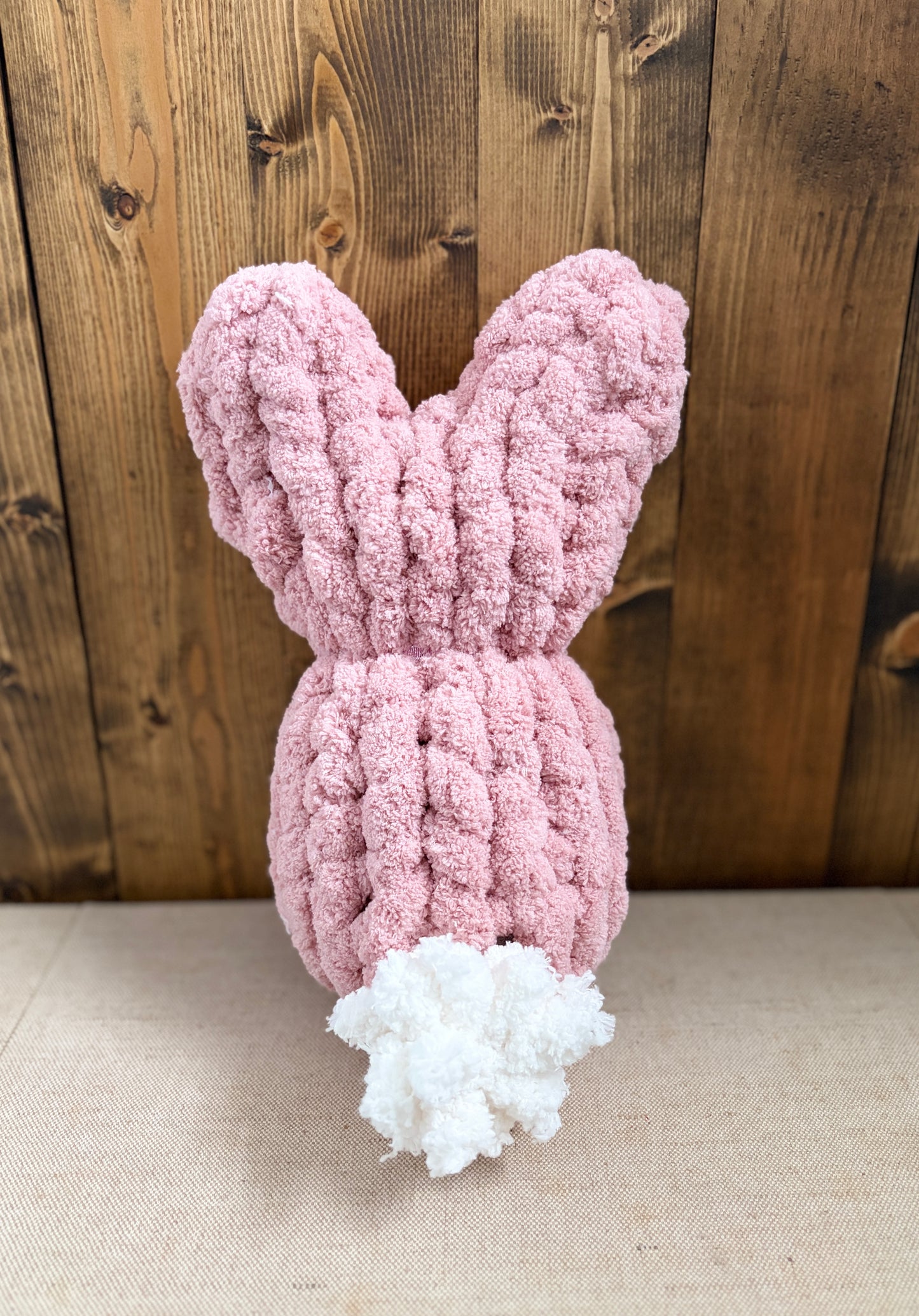Chunky Knit Peep Bunny (set of 2) Workshop . Wednesday March 25 . Farmcraft Brewery