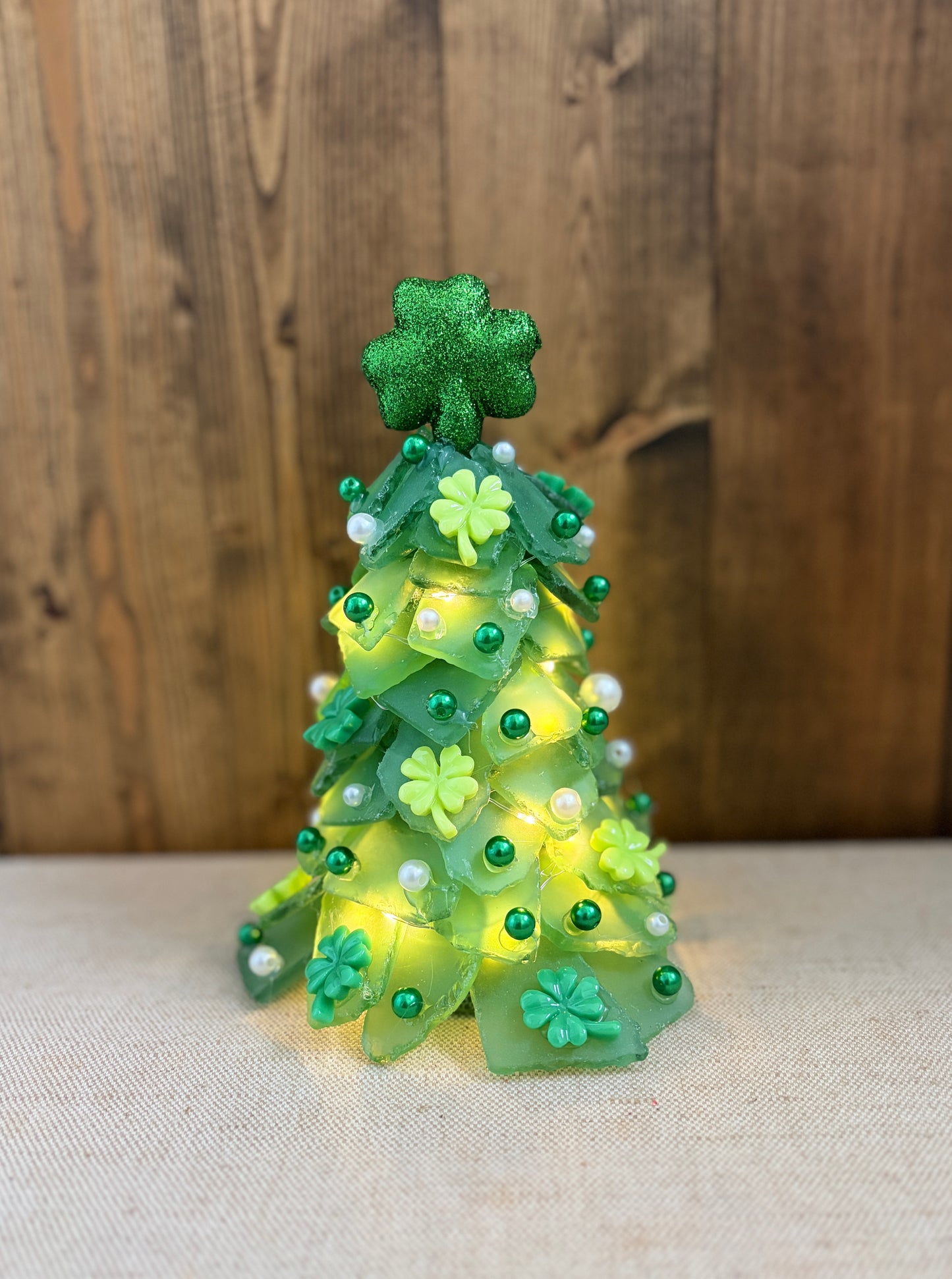 Sea Glass Tree: St. Patrick's Day themed . Wednesday March 11 . Coyote Cafe Hamburg
