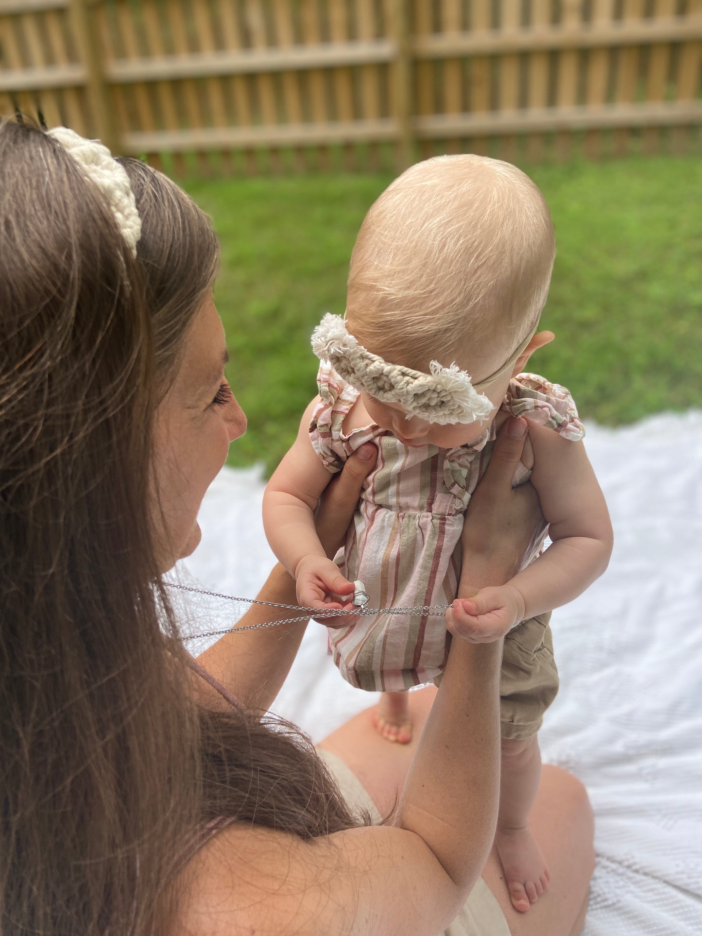 Mommy & Me Macrame Headband Set