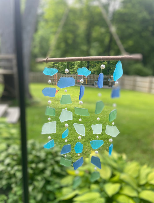 Sea Glass & Pearl Wind Chime Workshop . Thursday August 7 . BriarBrothers Brewing Co.