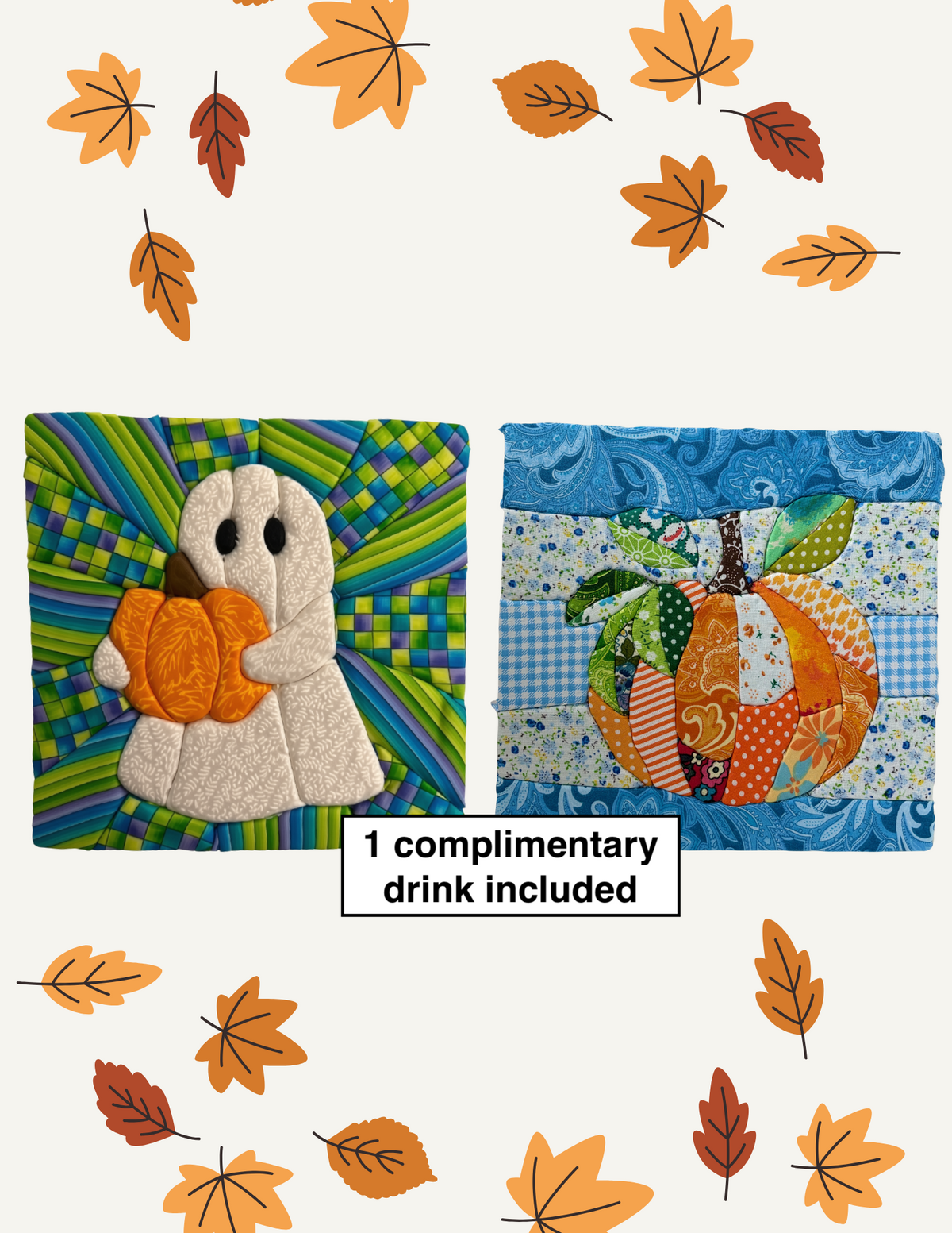 Kinusaiga "Fabric Painting" Workshop: Fall/Halloween themed . Thursday October 15 . Wildflower Meadery