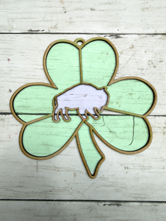 Buffalo Irish Shamrock Resin Suncatcher Workshop . Monday March 9 . Johnson's Landing