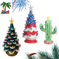 Ceramic "Light Up" 4th of July OR Christmas Tree Painting Workshop . Thursday July 2 . Nickel City BrewZ
