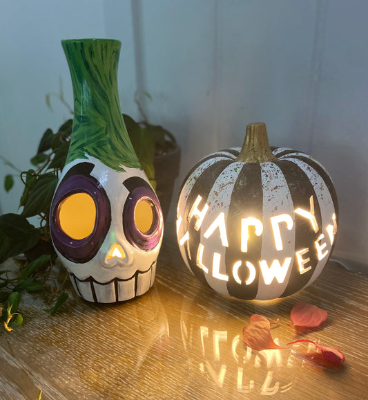 Fall/Halloween Ceramic Painting Workshop . Thursday September 11 . Tap That Tap Room