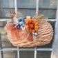 Chunky Yarn Wreath Workshop: Bills Football OR Pumpkin Wreath . Thursday October 8 . First Line Brewing