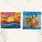 Kinusaiga "Fabric Painting" Workshop: Sunset OR Pumpkin . Tuesday September 29 . Magic Bear Beer Cellar