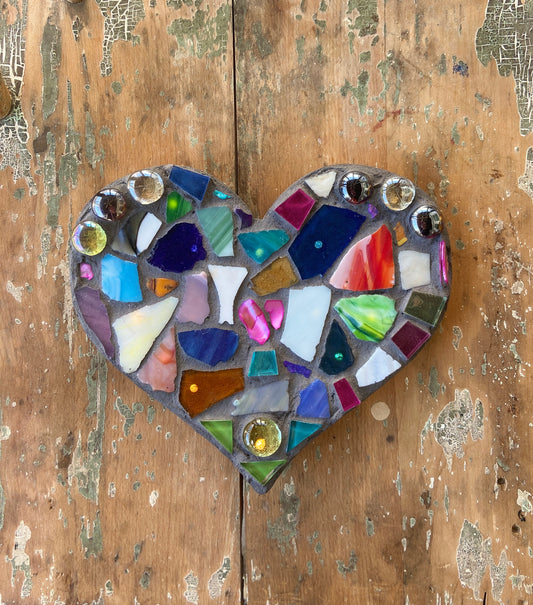 Mosaics Workshop: "Broken Hearts Light Up Wall Plaques" . Thursday February 6 . BriarBrothers Brewing Co.