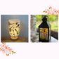 Pressed Flower Lamp OR Lantern Workshop . Tuesday July 14 . Magic Bear Beer Cellar