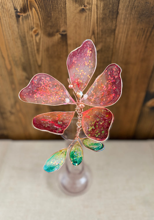 Resin Flower Workshop . Monday April 13 . Johnson's Landing