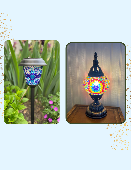 Turkish Mosaic Lamp OR Solar Light Workshop . Tuesday August 4 . Hartman's Distilling Co.