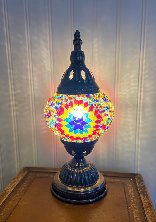 Turkish Mosaic Lamp Workshop . Tuesday April 14 . The Ridge West Seneca