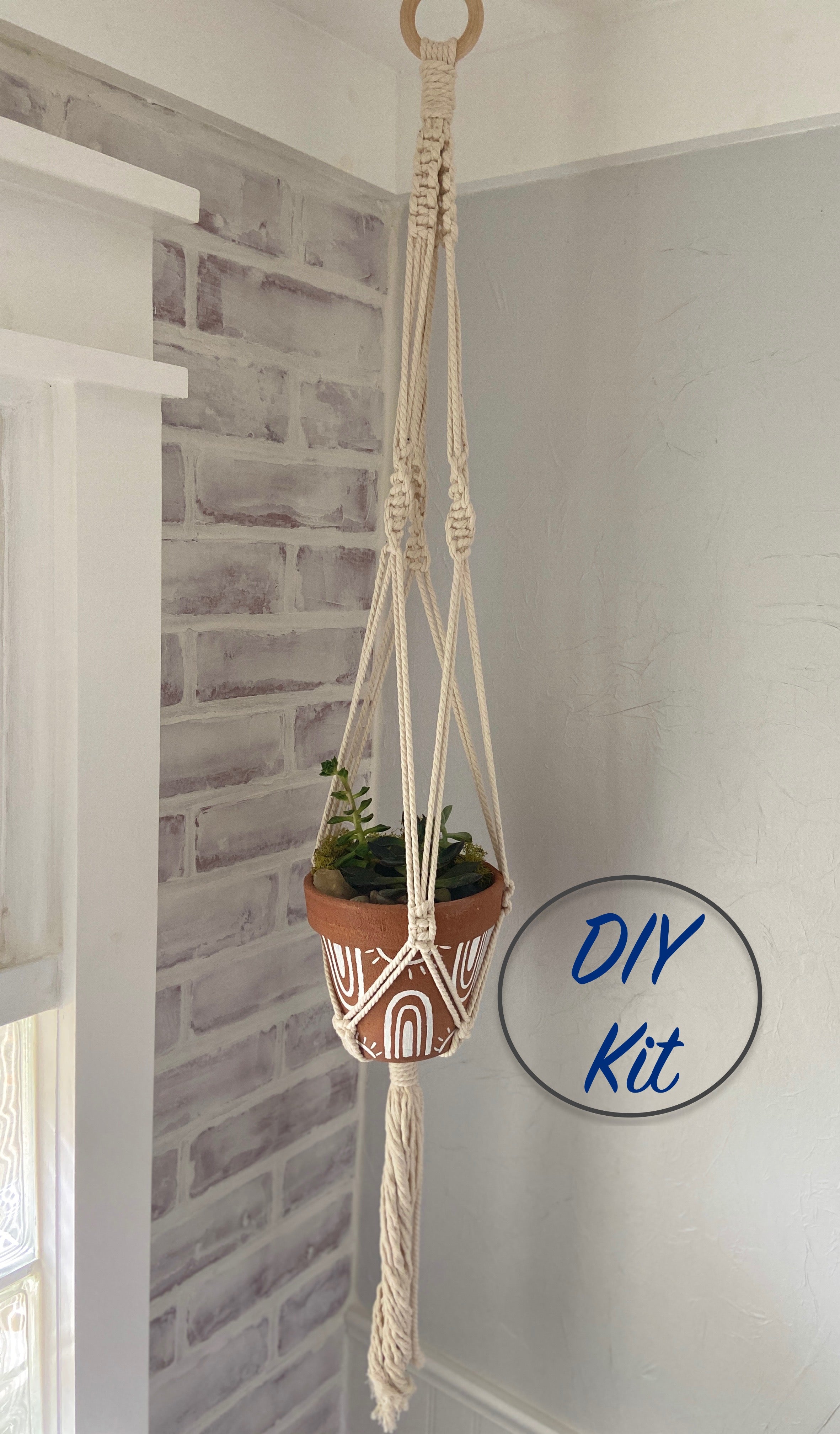 The Succulent Macrame Kit